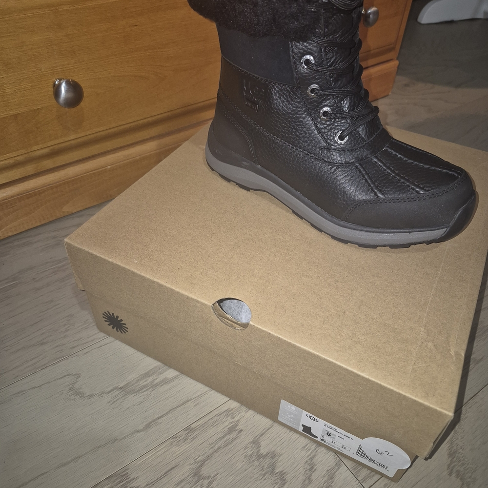 UGG Classic Black Ankle Boots